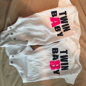 Twin onesies